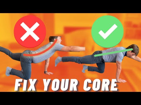 Video: contralateral bird dog