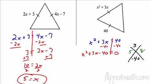 Geometry - Section 4.1 Triangles