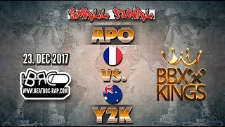Apo Vs Y2K Bbxkings Small-Final 2017-12-23