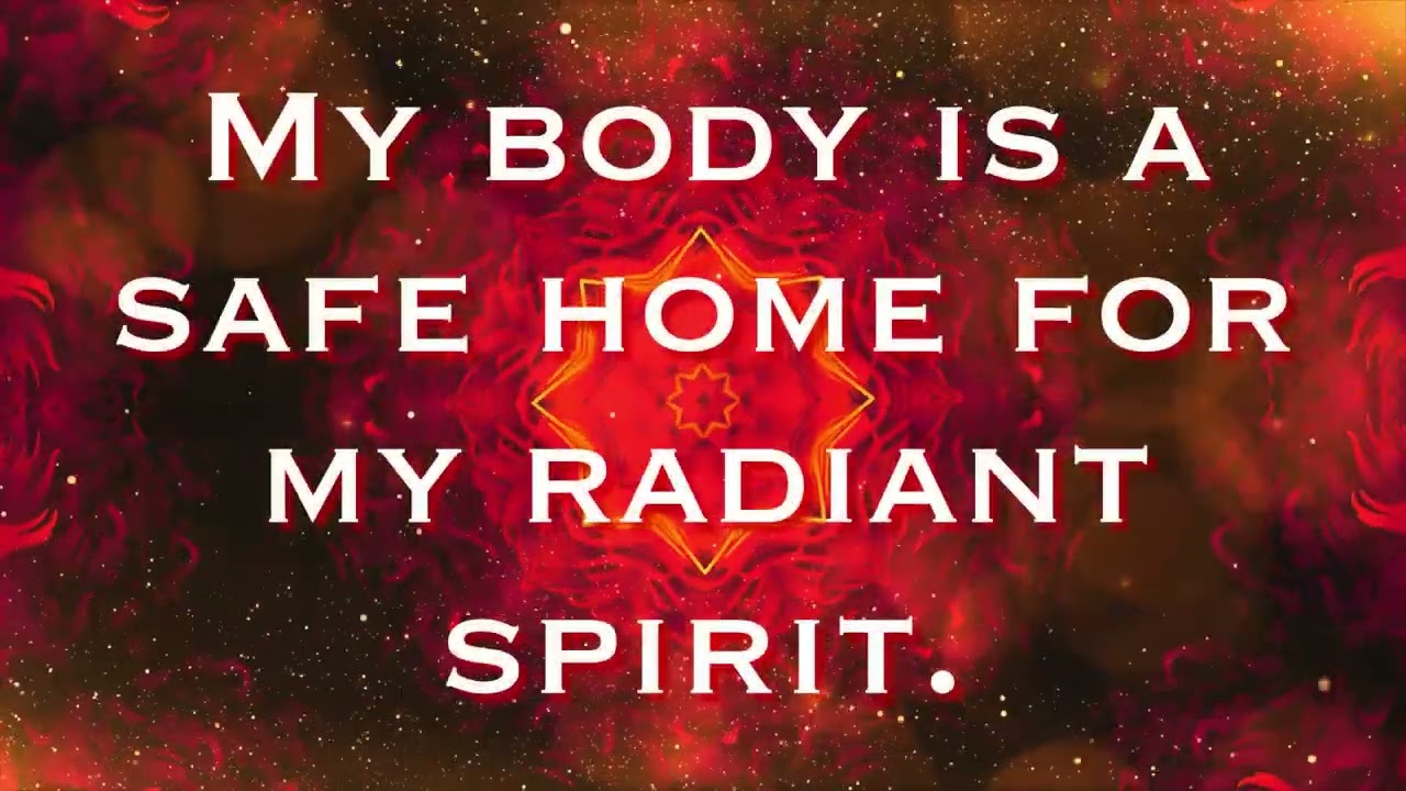 Root Chakra Healing Frequency Music 396 HZ + 44 Affirmations (No Talking)- Let it all go & feel safe