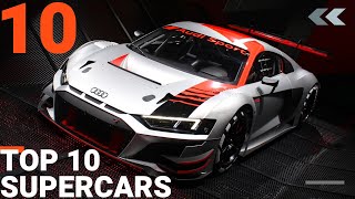 Top 10 Supercar Brands 2021(Very Nice supercar lineup)