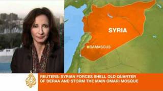 Mosque Stormed In Deraa