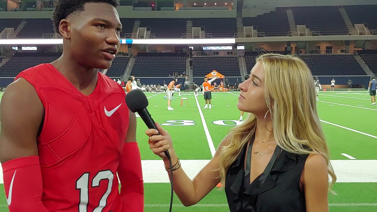 Elias Ricks: The Opening Finals 2018 // '20 DB Recruit Interview (Mater Dei) with Alexa Shaw