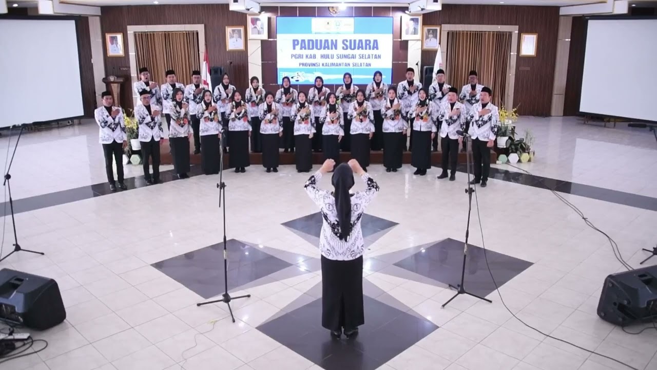 PADUAN SUARA PGRI HULU SUNGAI SELATAN PROVINSI KALIMANTAN SELATAN - PORSENIJARNAS PGRI TAHUN 2025