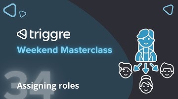 Automatic role assignment for the users of your no-code app | Triggre Weekend Masterclass