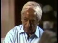 Krishnamurti - Fragmentation &amp; Wholeness. 2nd Dialogue (3/7)