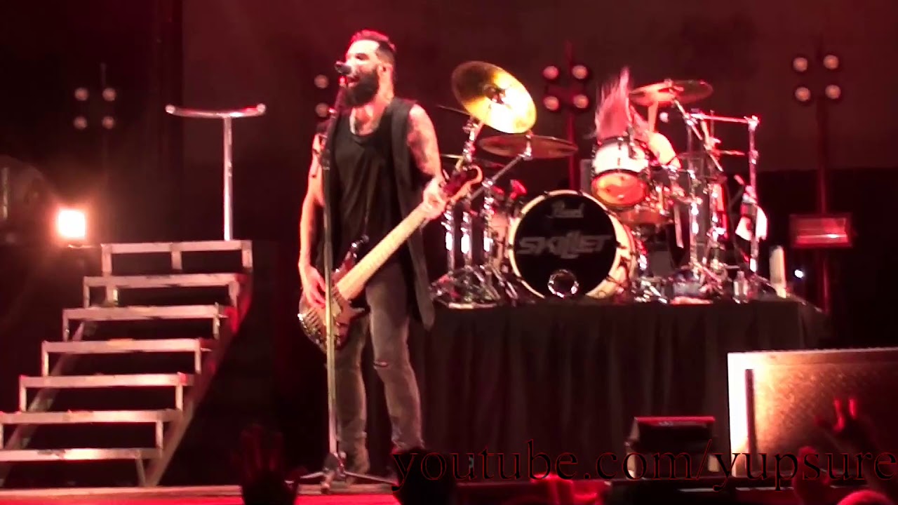 Skillet Undefeated Live HD (Uprise 2018) YouTube
