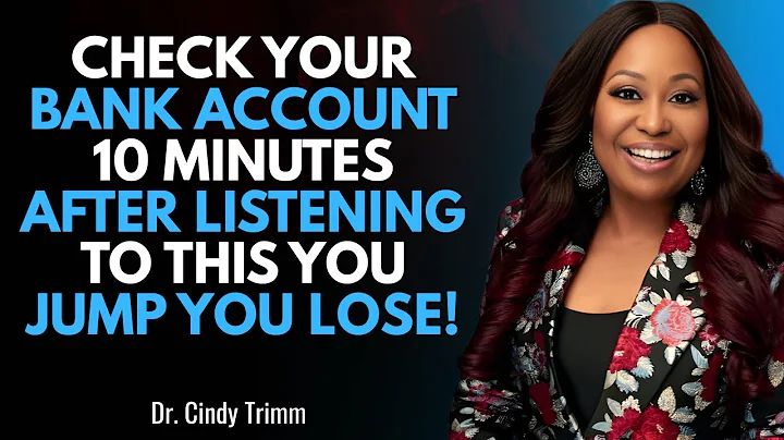 You Will Attract a Financial Miracle by Listening to This Prayer 3 Times | Dr. Cindy Trimm!!