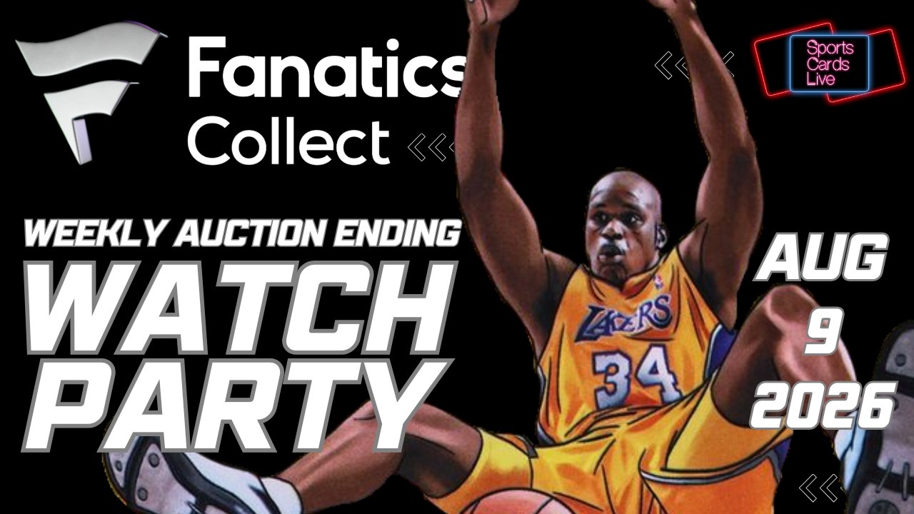 Live Detailed Sports Card Condition & Importance Analyses | Fanatics Collect Weekly Auction #238