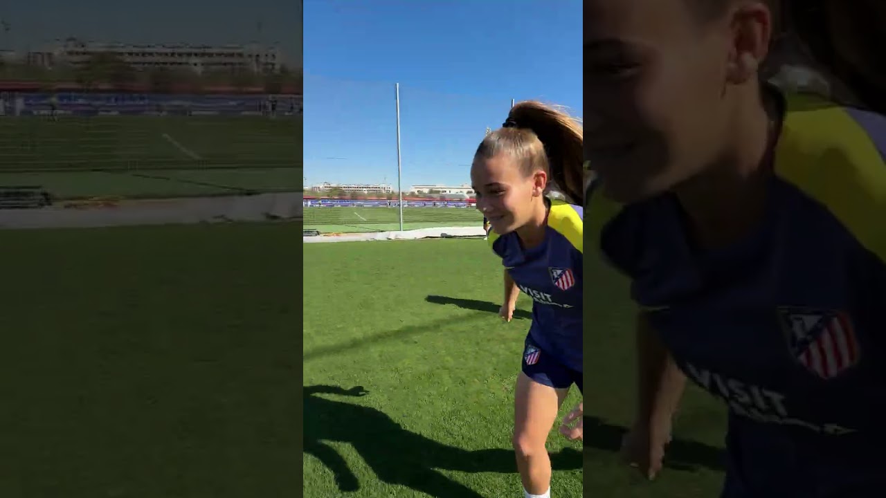 Celia & Miñambres made their debut with Atleti Femenino