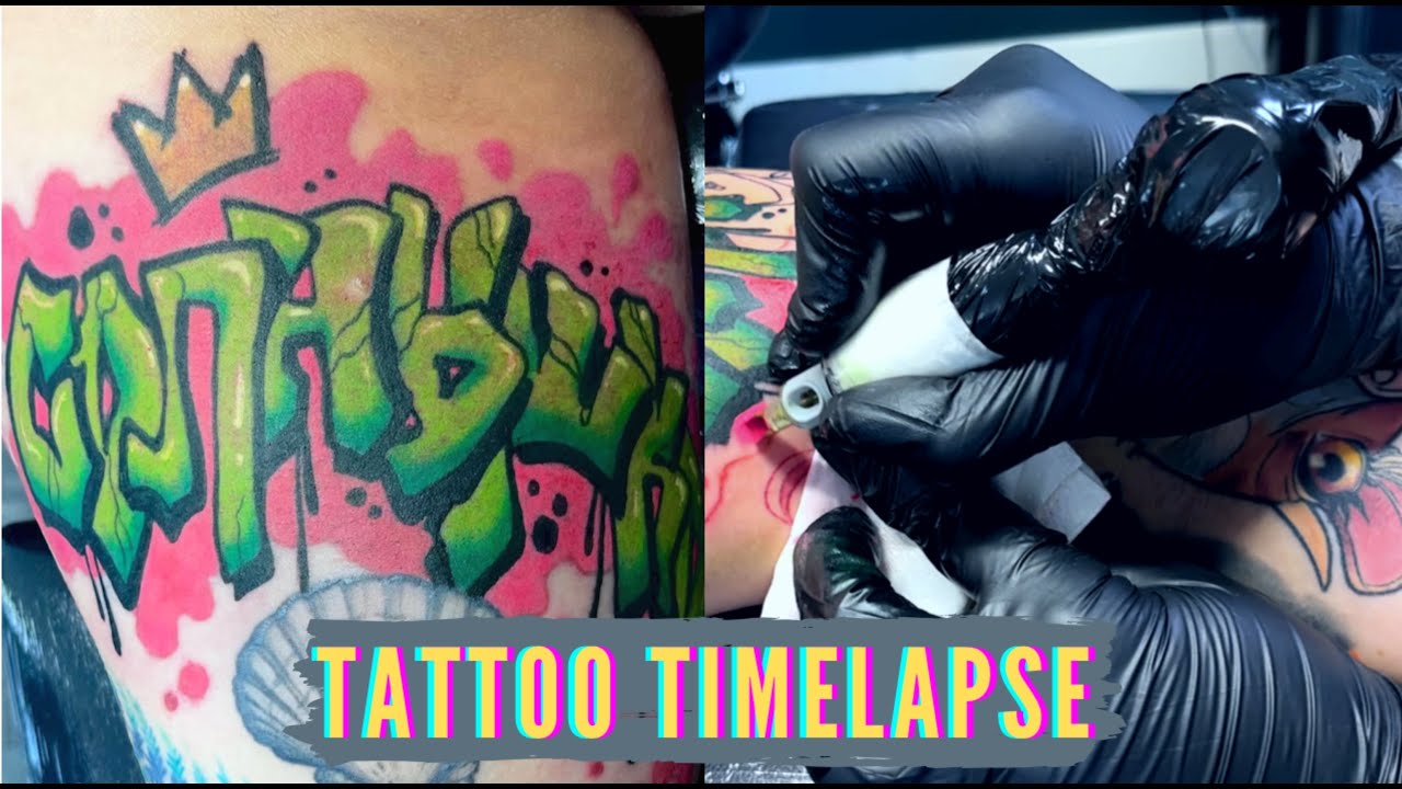 Graffiti Tattoo Timelapse