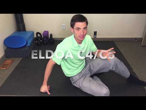 Middle Neck stretch (ELDOA C4/C5) "Golf Yoga" | Provo Chiropractor | Dr. Jared Wadsworth
