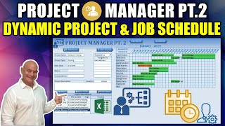 STOP Chasing Project Deadlines! This Excel Scheduler Does the Work [Project Manager Pt2]