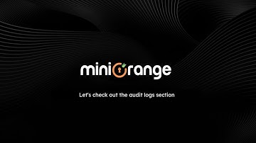Manage Users & Track 2FA Activity in Atlassian | miniOrange Audit Logs
