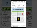 Excel 2025 Shortcut: Edit Cell Directly with F2 Key | Excel Tips #shorts #excelforfreelancers #excel
