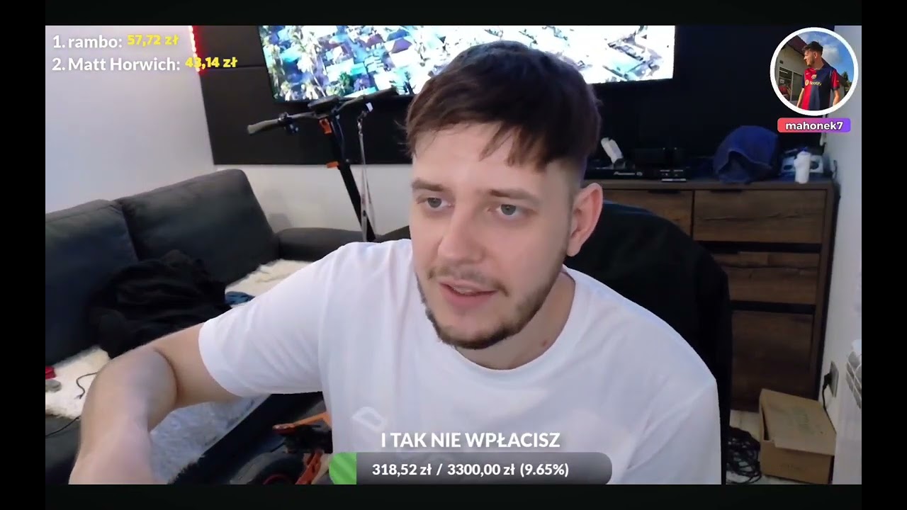 Mahonek telefony z dnia (25.04.2025) dachowanie skuterem, kłótnia o rozbity samochód