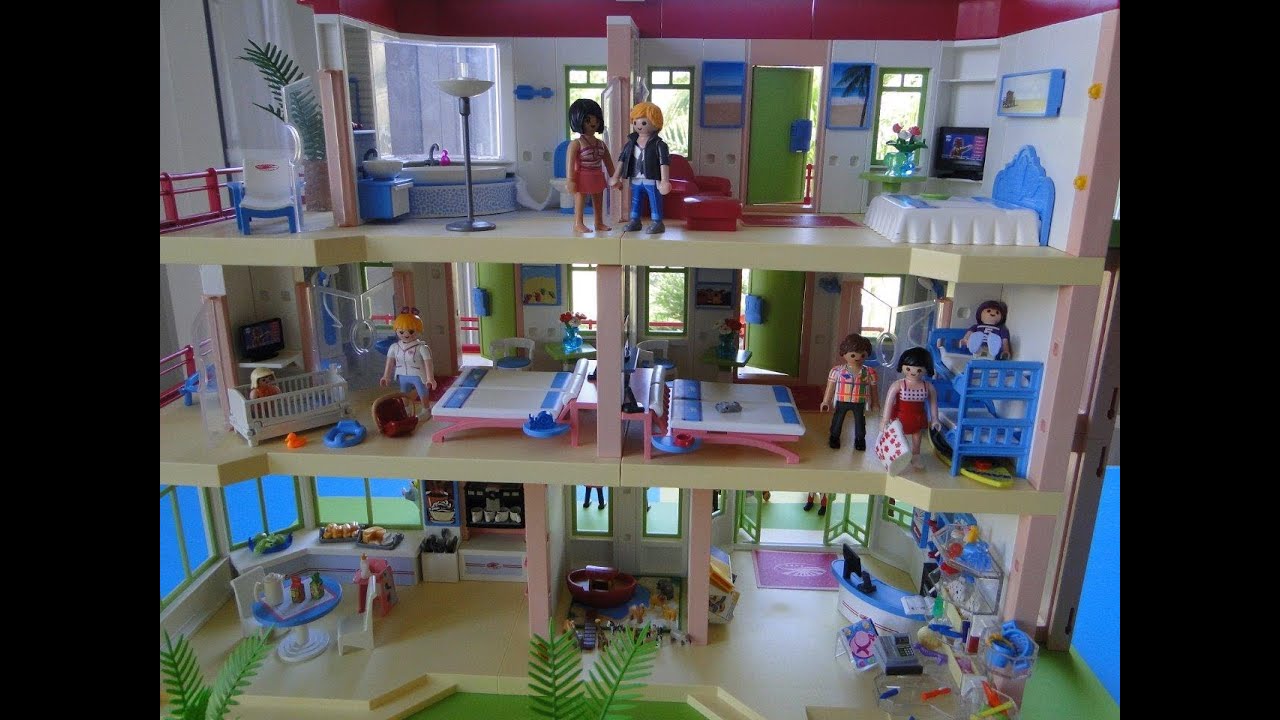 etage supplementaire hotel playmobil