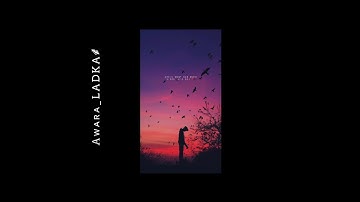 jo chala gaya uese Jane do🤍🥀//Breakup sad status💔🥀#Awara_ladka