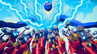 WHO CAN SURVIVE 50x THOR LIGHTNING STIKE - TABS Totally Accurate Battle Simulator