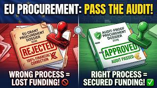 EU Grant Procurement Rules 2026: Why Real Costs Get Rejected