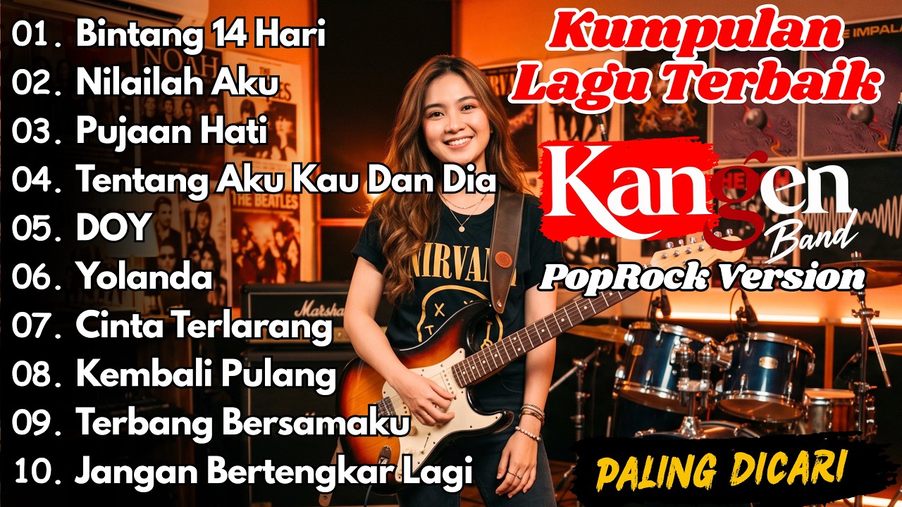 KANGEN BAND FULL ALBUM POP ROCK 🎸 Lagu Galau Paling Dicari 2000an