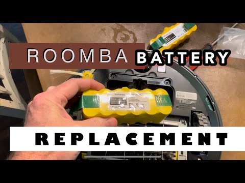 How To: ROOMBA BATTERY REPLACEMENT in 3 minutes!!
