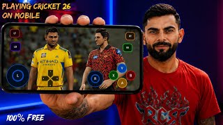 Cricket 26 On Android 🤯 100% Real screenshot 3