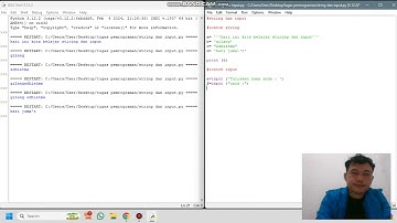 tugas pemrograman python string dan input