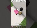 Simple Pink Bed Upgrade You Can Use In Your Minecraft Base! #shorts