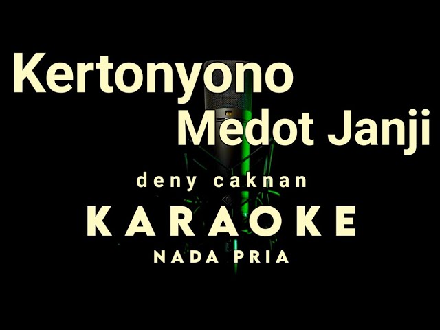 KARTONYONO MEDOT JANJI Karaoke tanpa vokal class=