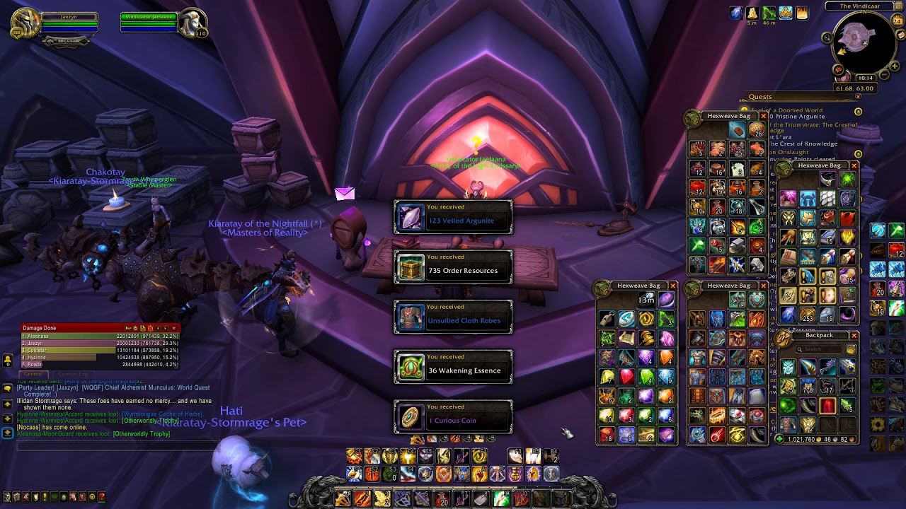 WoW Legion - Army of the Light Emissary Turn-in