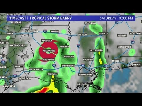 jfa-tv Tropical Storm Barry: Baton Rouge prepares for flooding