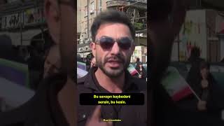 İran halkı Ali Laricani ve Dena Şehitlerinin cenazesinde