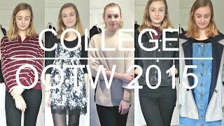 College OOTW October 2015 | Jenny Reay
