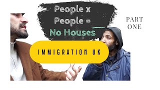 #immigration #vlog #nottingham #housingcrisis #migrants #refugees #street #interviews Part 1