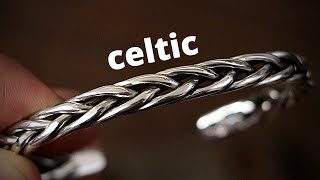 Кельтский браслет-манжета | как это сделано