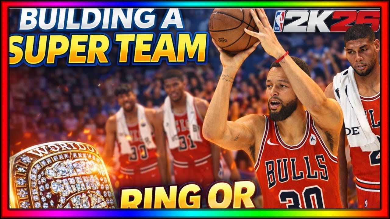 Мы с KS Zay собрали состав из 15 игроков в NBA 2K26 — либо чемпионский перстень, либо провал!