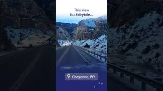 Stunning Cheyenne Wy View Captured By Our Truck Driver 