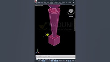 Cách ghi kích thước trong AutoCAD 3D #vadunishort #họcautocad #họcautocad3d #thiếtkế3d
