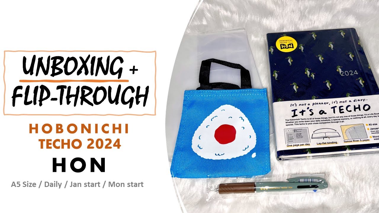 The Hobonichi Techo 2024 HON Main Page - Hobonichi Techo Magazine