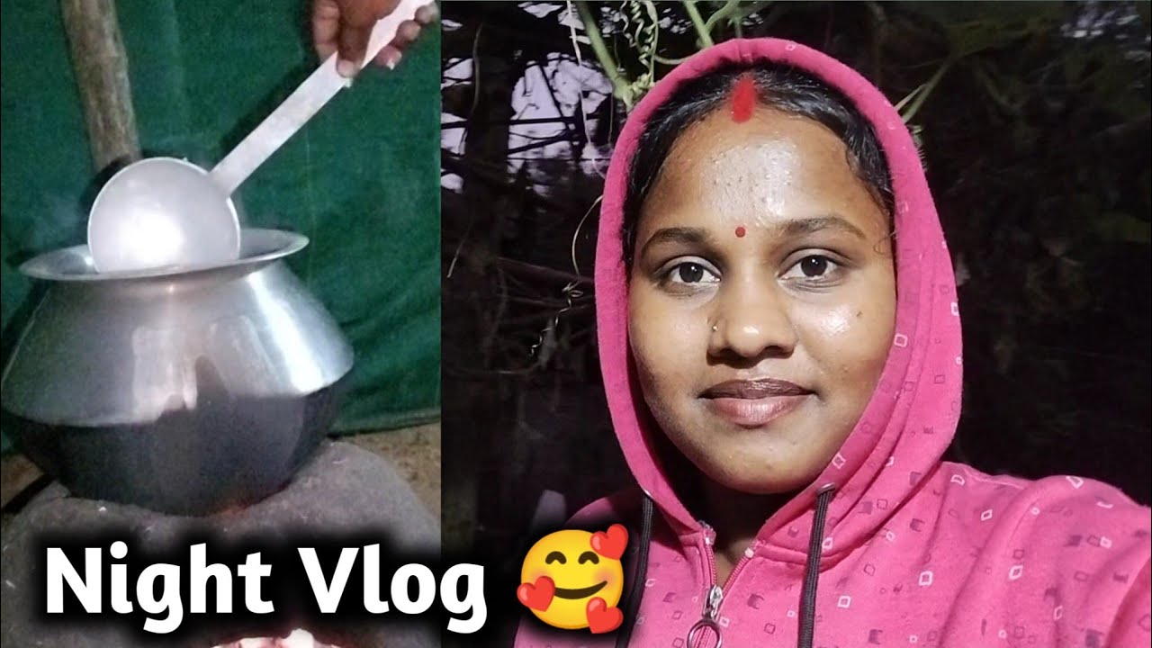 எங்க ஊர்ல இரவு நேரத்தில் யானைவரதுனால இரவில் எப்படி வேலை செய்றோம் னு Night Vlog 🥰 பாருங்க.