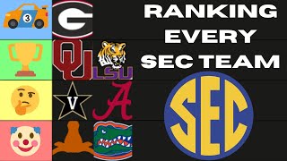 Ranking EVERY SEC Team From Best To Worst!