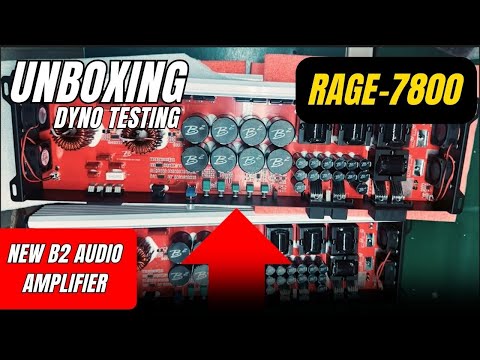 This Amplifier Packs A Big Punch B2 Audio Rage 7800 