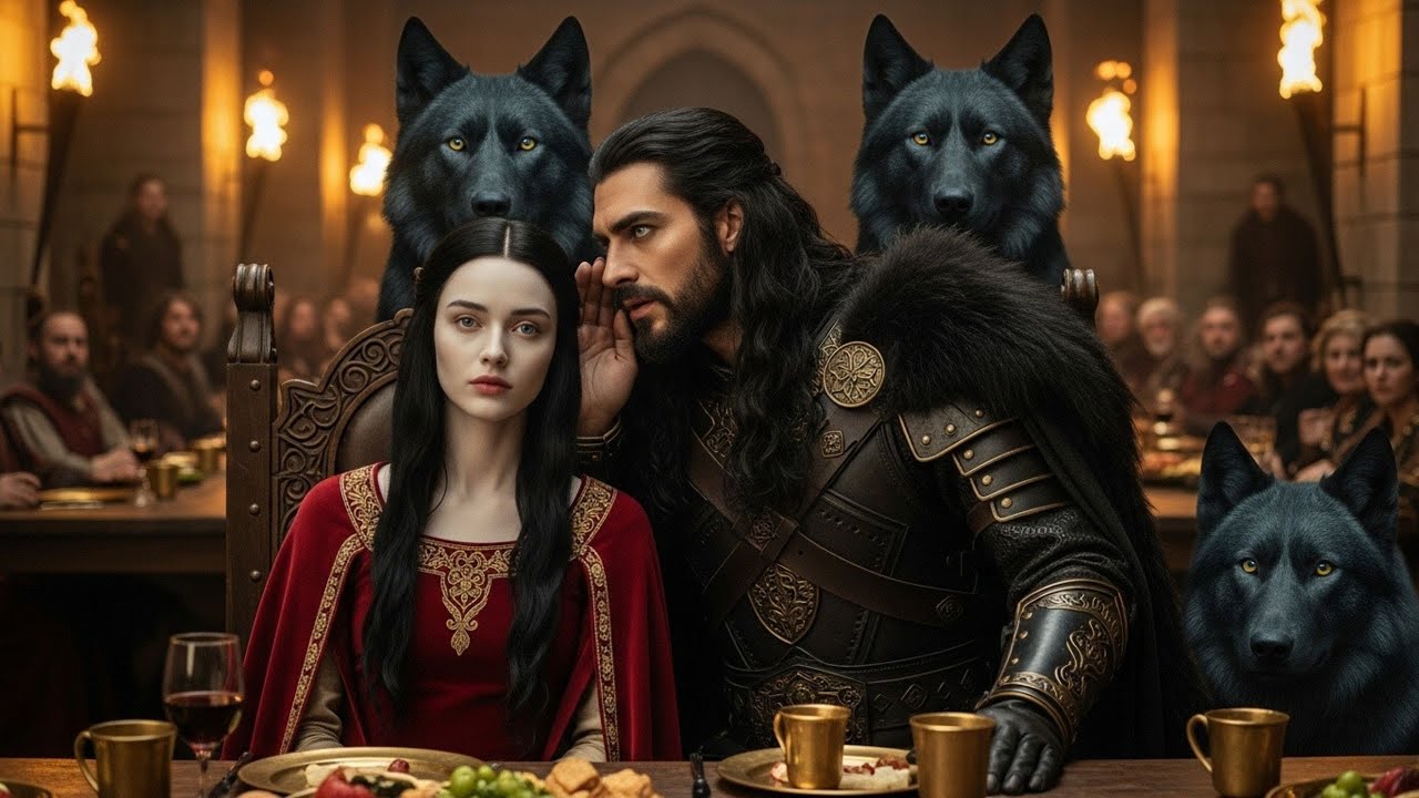 She Sat Alone at the Wedding Feast — Until a Giant Lycan King Said, 