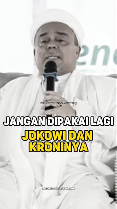 NASEHAT DARI HB RIZIEQ UNTUK PAK PRABOWO #habibrizieq #prabowo