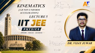 1D Non uniform acceleration numerical solving | ANAND TUTORIALS | Dr Vijay Juwar
