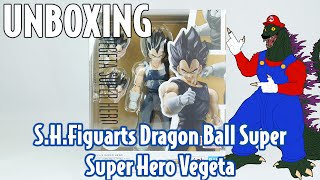S.H.Figuarts Dragon Ball Super Super Hero Vegeta Unboxing