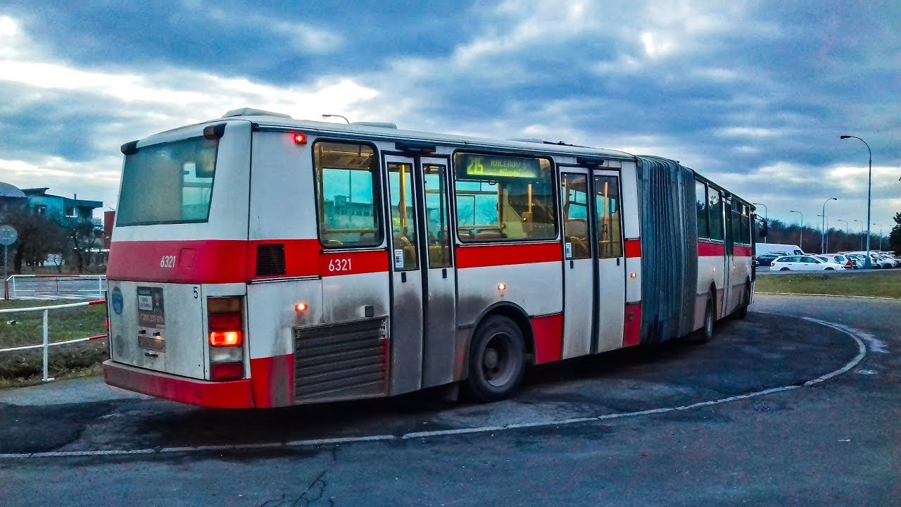 Karosa B941E.1966 ev.č. 6321 na lince 215