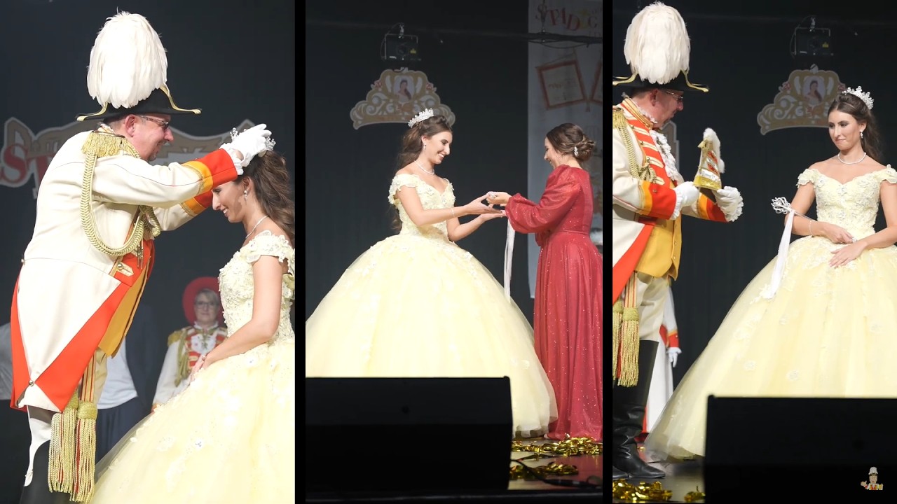 Inthronisation Jubiläumsprinzessin der STADTGARDE Ludwigshafen Rowena I.