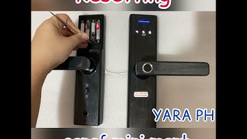 RESETTING and PAIRING DOOR LOCK with TUYA SMART APP